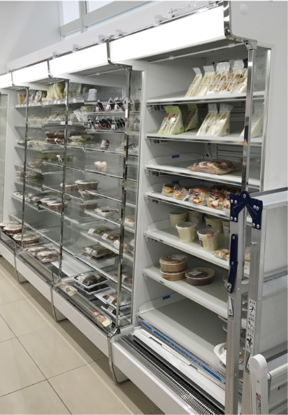 17AU 便利店風(fēng)幕柜