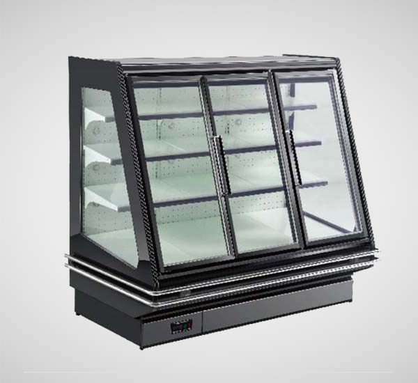 18ZA 斜面玻璃門柜